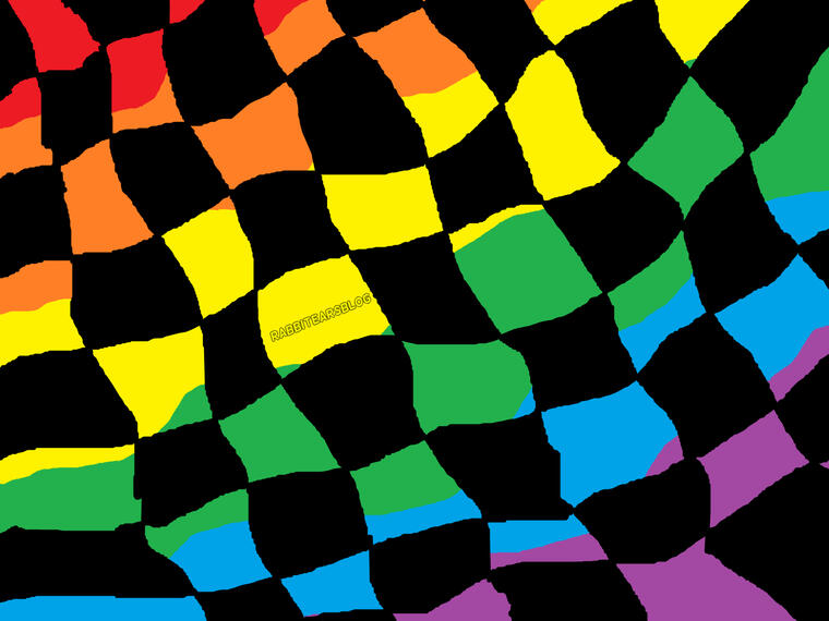 RAINBOW CHECKERBOARD BACKGROUND (2026)