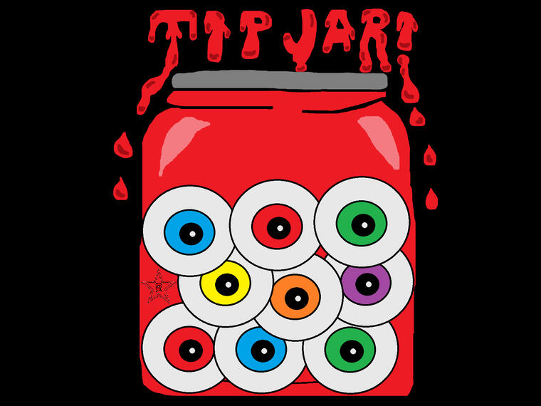 EYEBALL TIP JAR (2025)